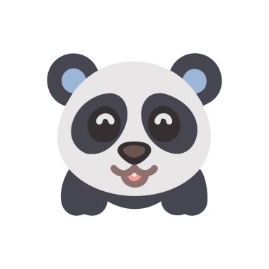 sevimli panda çizgi film simgesi