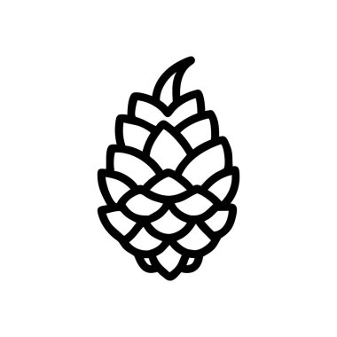 Çizgi film simgesinin vektör çizimi.