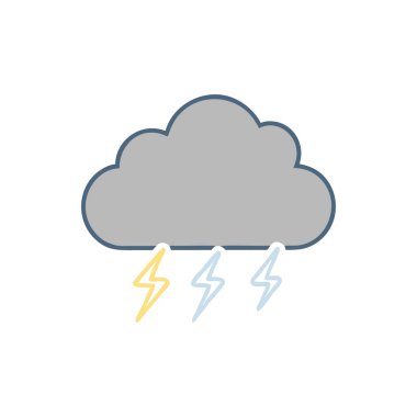 Hava simgesinin vektör illüstrasyonu