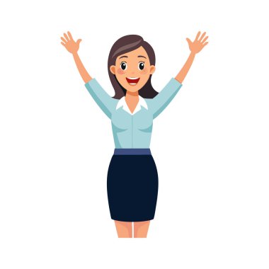 iş adamları ile eller yukarı