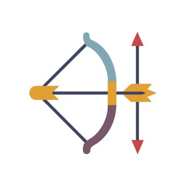 ok simgesi vektör illüstrasyonu
