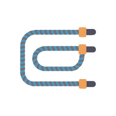 izole edilmiş ip vektör tasarımı