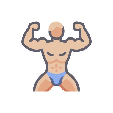 Erkek vücut oluşturucu simgesi