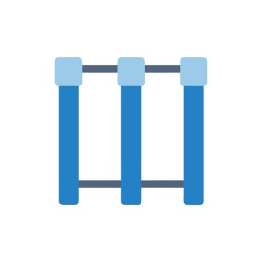 Modern b 'nin vektör illüstrasyonu eksik simgesi