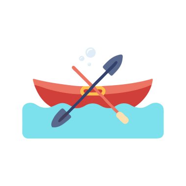 tekne ve kano simgesi.