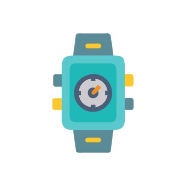 akıllı saat vektör simgesi