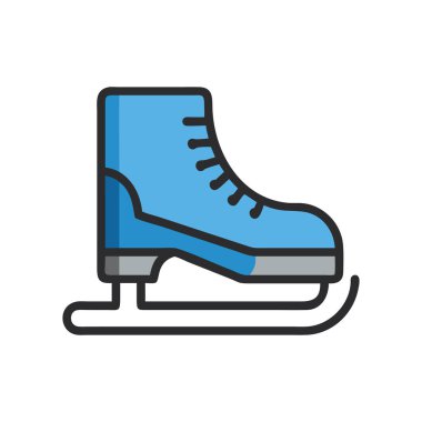 Beyaz arkaplanda izole edilmiş paten kayma, spor ekipmanları