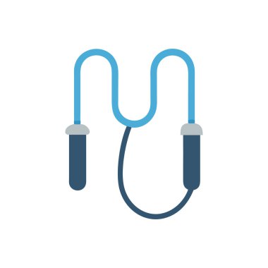 Tıbbi steteskop düz simgesi