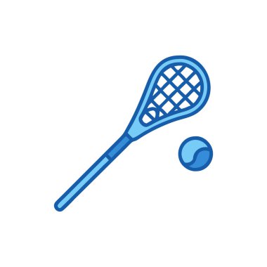 izole edilmiş tenis topu ikonu vektör tasarımı