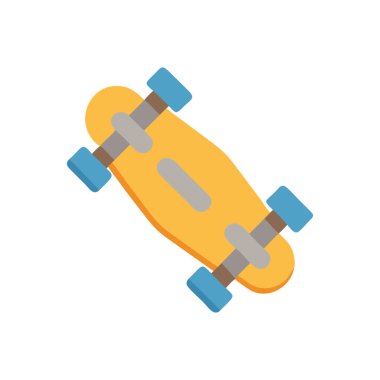 paten kayma simgesi, izometrik vektör