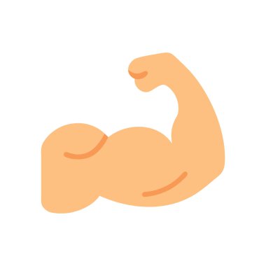 Kas insan kas simgesi düz izole vektör