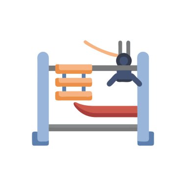 spor aletleri düz simge