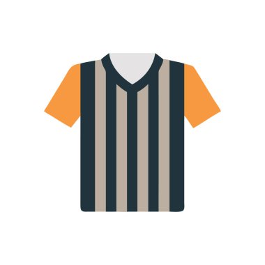 Futbol tişörtü ikonu beyaza. vektör illüstrasyonu