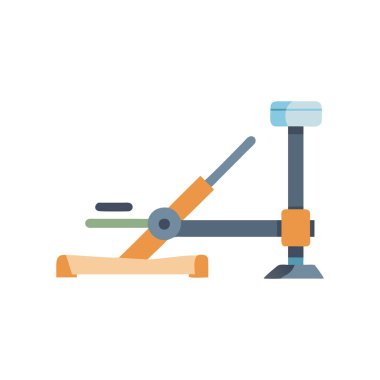 Kol simgesi olan robotik kol