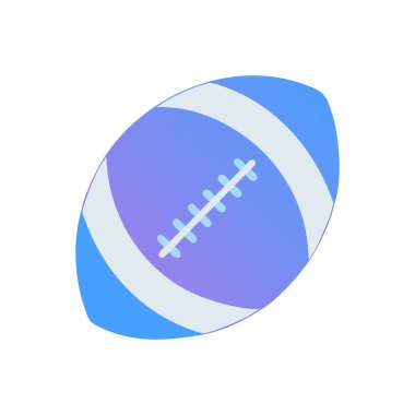 ragbi topu simgesi, izometrik biçim