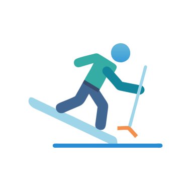 kayak sporcusu vektör illüstrasyon tasarımı ile