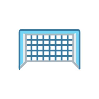 Hokey gol ikonu. düz biçim tasarımı