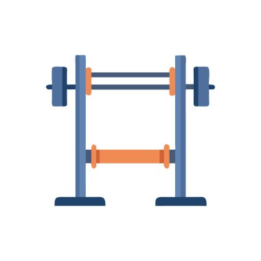 Halter simgesi vektörü beyaz arkaplanda izole edildi, halter işareti,