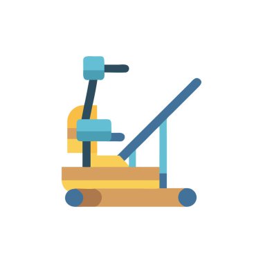 Oyuncak ikonlu robotik kol, düz stil