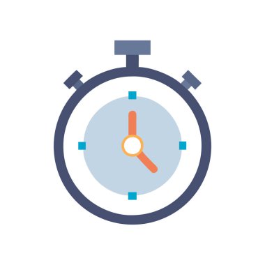 Beyaz arkaplanda vektör simgesini izle