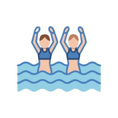 Yüzme maskeli kadın vektör çizimi