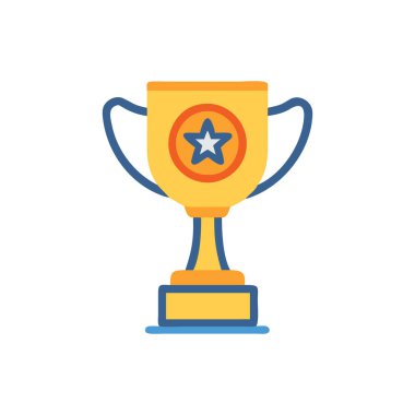 kupa yıldız vektör tasarımı ile