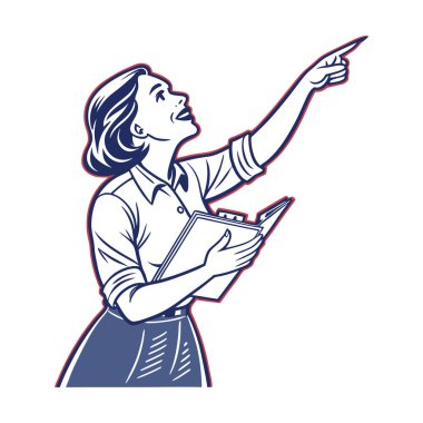 Kitaplı genç adam.