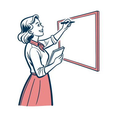 öğretmen bir kitapla