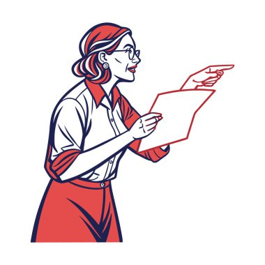 Kadın elinde kitap okuyor.