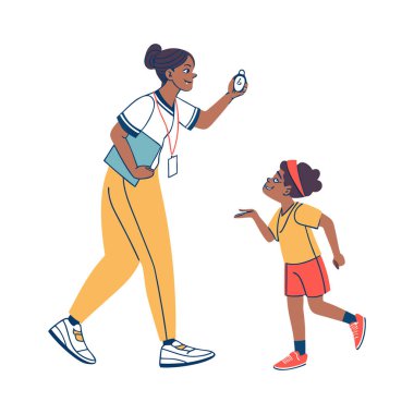 Anne ve kızı akıllı telefon kullanıyor.