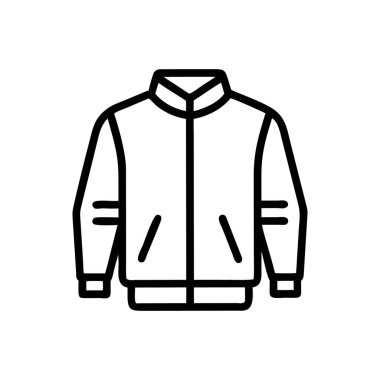 Ceket simge vektör çizim