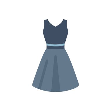 kadın giysi düz vektör simgesi arzusu