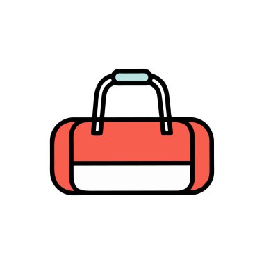 evrak çantası ikonu vektör illüstrasyonu