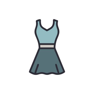 beyaz arkaplanda izole edilmiş renk vektör çizgisi düz simgesi ve yüksek kaliteli simge, ağ ve mobil uygulama için. 10. piksel mükemmel vektör