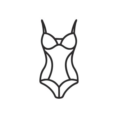 Bikini mayo anahat simgesini