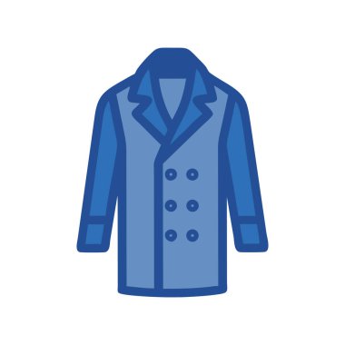 erkek ceket vektör simgesi
