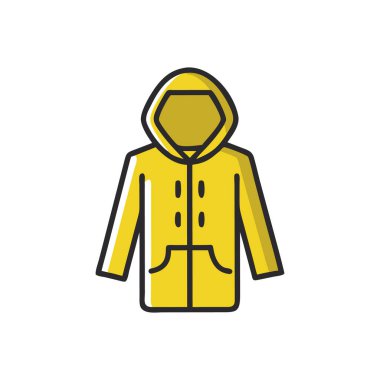 Ceketli iş adamının düz tasarımında vektör çizimi