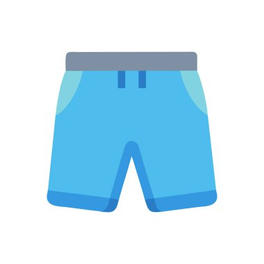 giysi vektörü düz renk simgesi