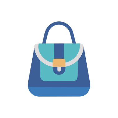 El çantası vektör simgesi beyaz arkaplanda izole edildi. torba simgesi işareti