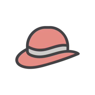 beyaz renk vektörü düz simgesi