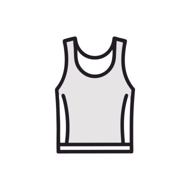 Kumaş simgesi vektör illüstrasyon tasarımı