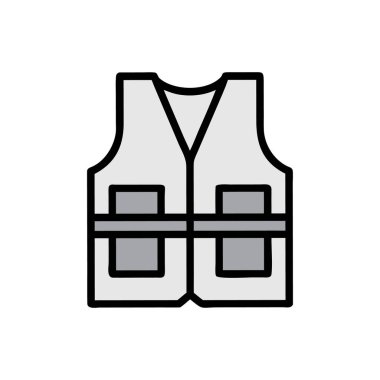 Ceket simge vektör çizim