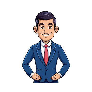 işadamı karakter avatar simge