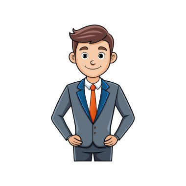 zarif işadamı avatar karakter