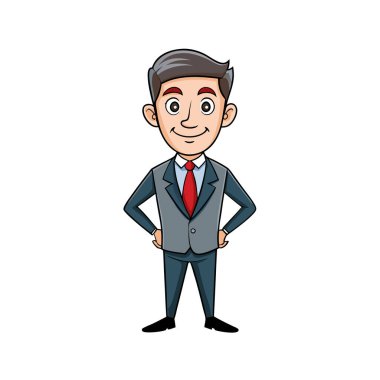 zarif işadamı avatar karakter