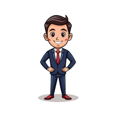 Takım elbiseli iş adamı