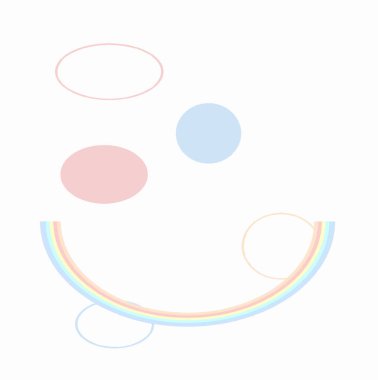 Soyut geometrik, doğal şekiller. Yüzyılın ortalarında yapılmış bir poster. Modern illüstrasyon: minimalist baskı, poster, boho duvar dekoru, düz tasarım Vector minimal sanat