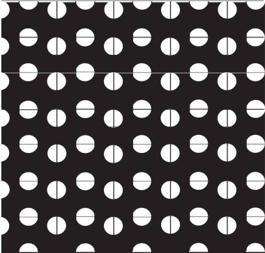 Geometrik soyut dikişsiz desen, vektör illüstrasyonu