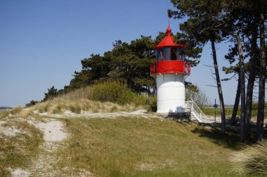 Gellen Adası 'ndaki deniz feneri Mecklenburg-Vorpommern' de saklı.)