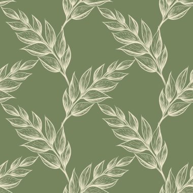 Kusursuz Süt Zarif Botanik Geniş Arkaplan Yaprakları Yumuşak Yeşil Arkaplanda